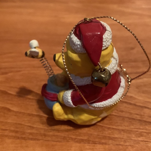 Collectible Winnie the Pooh Dressed as Santa Christmas Ornament by Disney - Picture 2 of 6